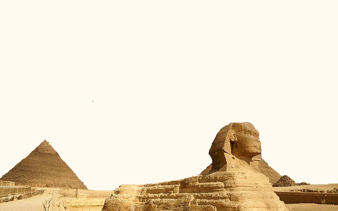 Древний Египет фон Сфинкс