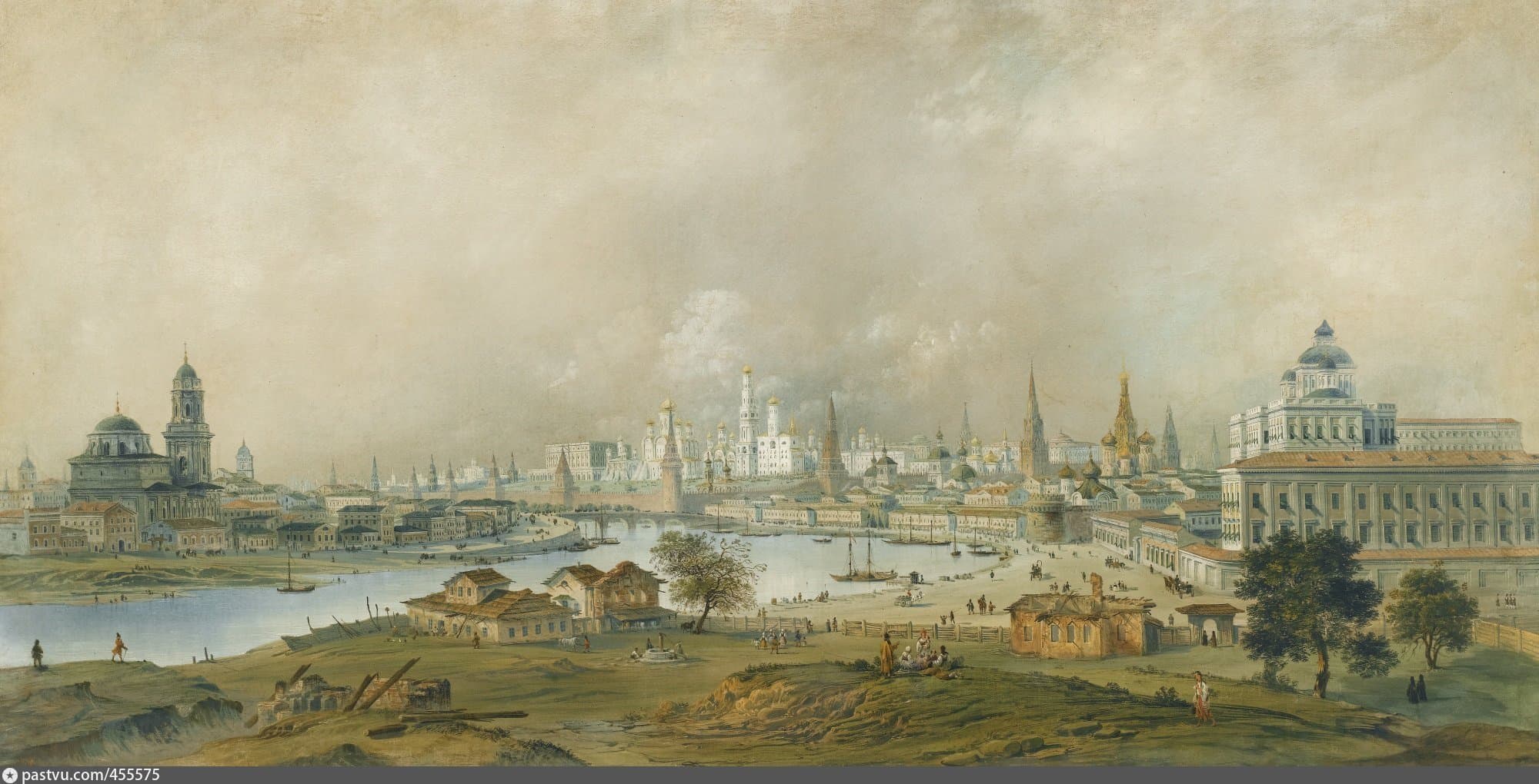 Петра Верещагина «вид на Кремль» 1879 года