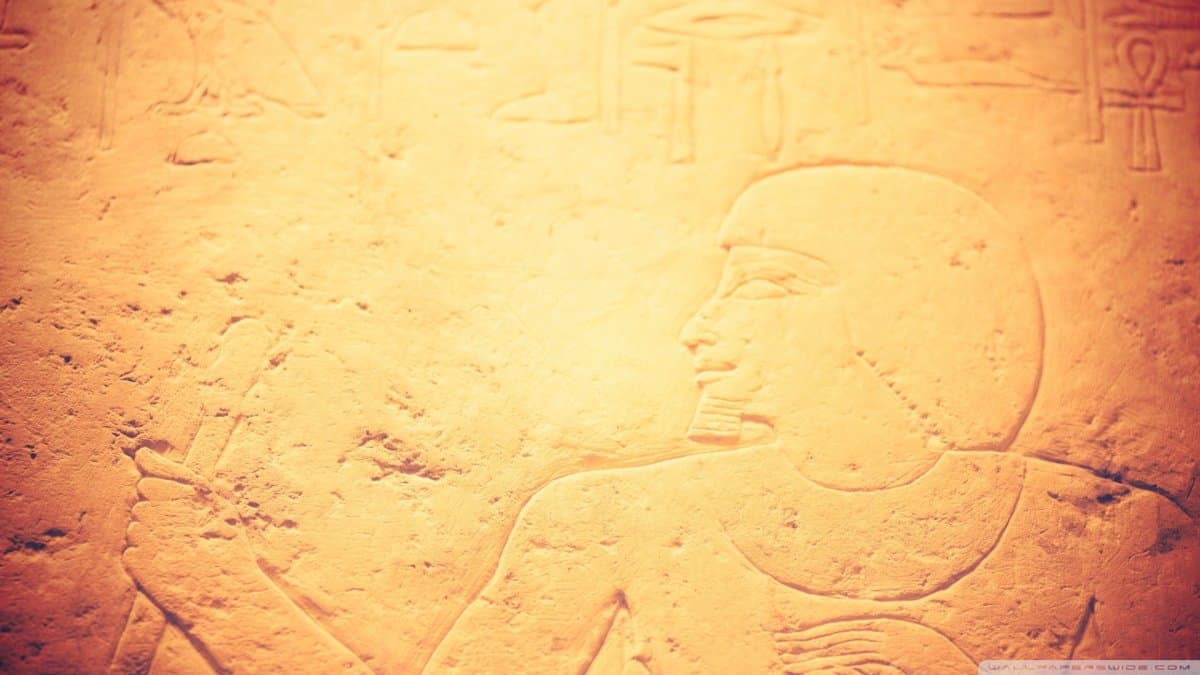 Иероглифы Египет фон